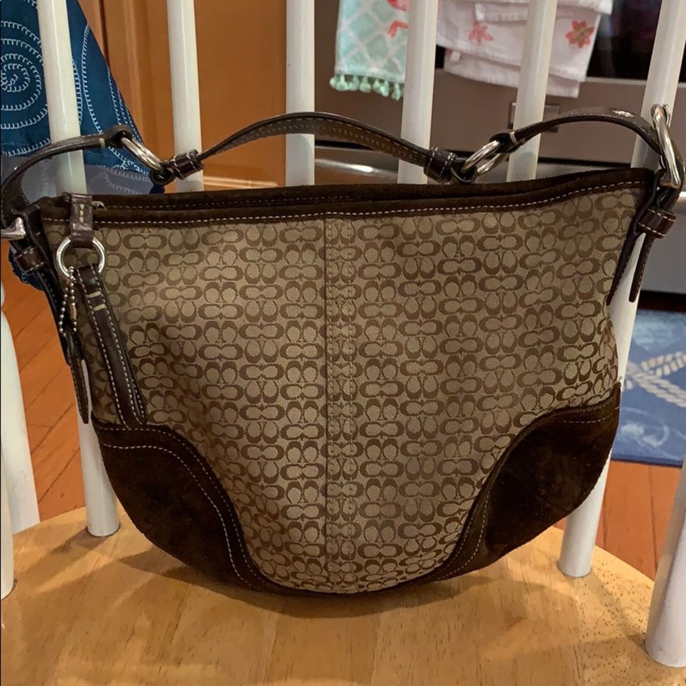 Brown Coach Bag - Picture 1 of 4